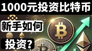 1000元玩转比特币：新手入门投资指南及避坑技巧