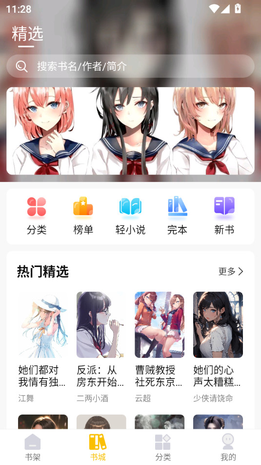 小说分类十分详细