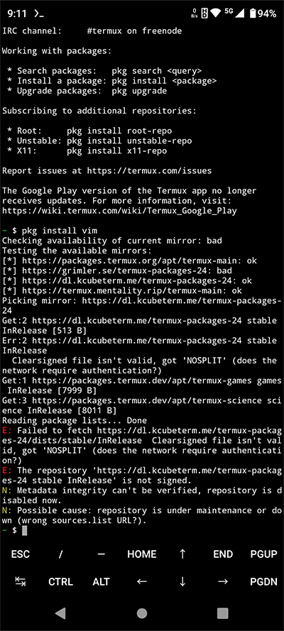 Termux 图形界面