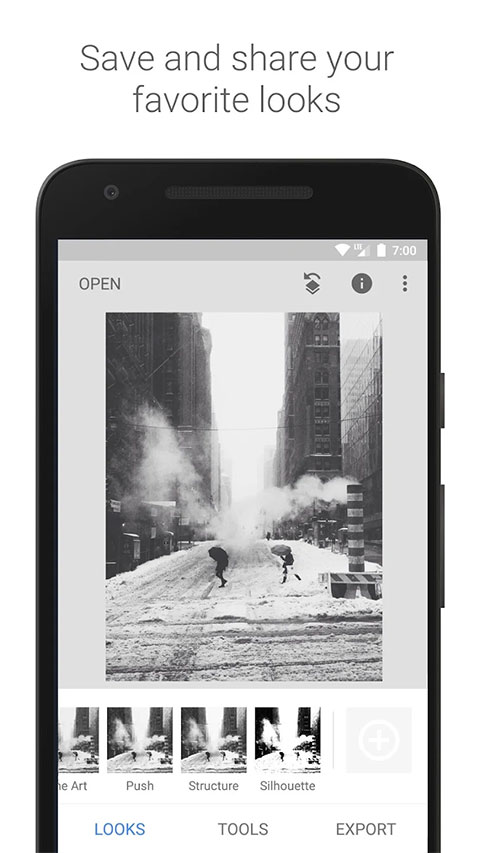 snapseed 修图工具