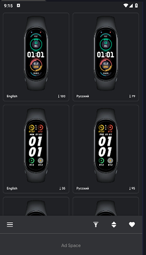 小米手环9表盘壁纸APP下载最新版(Mi Band 9 Faces)