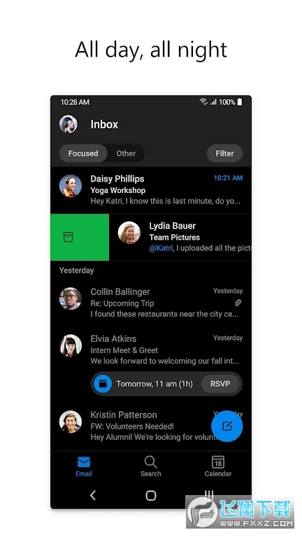 Microsoft Outlook app