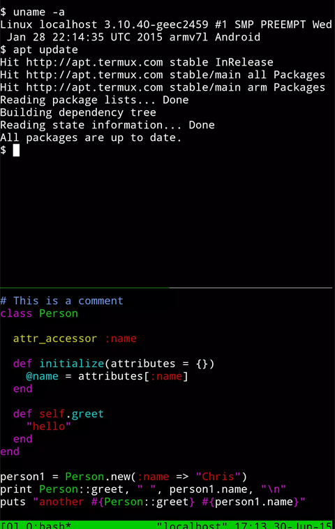 termux 一键安装脚本