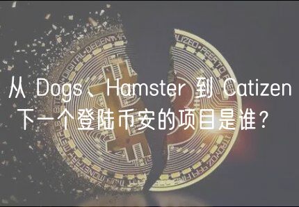 从 Dogs、Hamstr 到 Catizn 下一个登陆币安的项目是谁？
