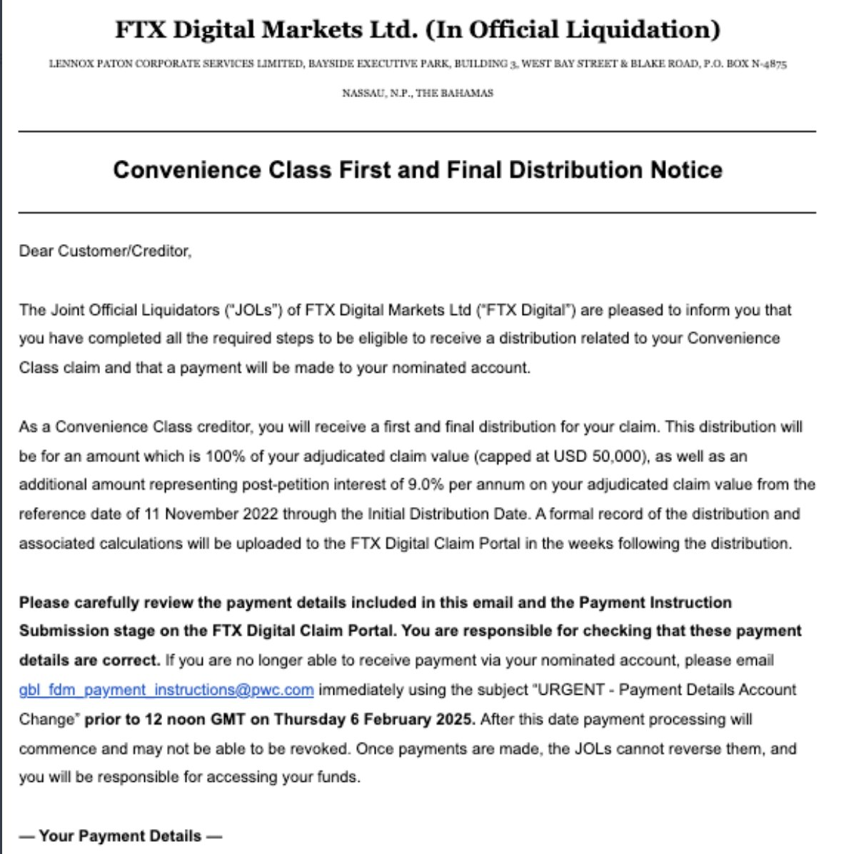 FTX赔付流程启动：币圈崩盘落幕，DeFi信任重建启航